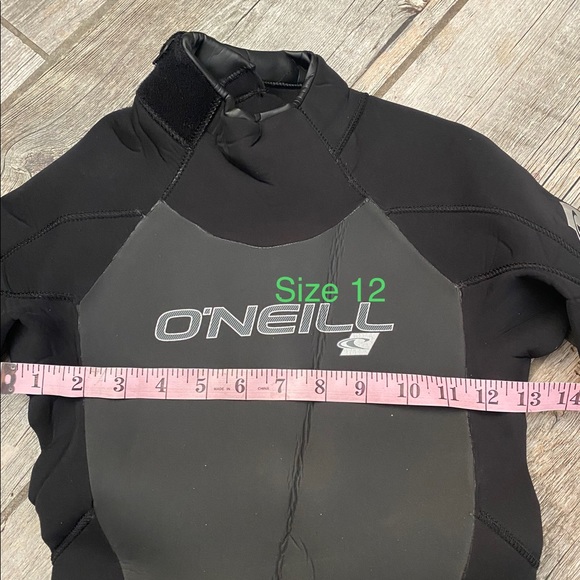 O’Neil Kid’s EPIC 3/2MM BACK ZIP FULL WETSUIT 10 or 12 - Picture 12 of 14